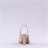 Hispanitas Giorgia Slingback High Heel - Cream